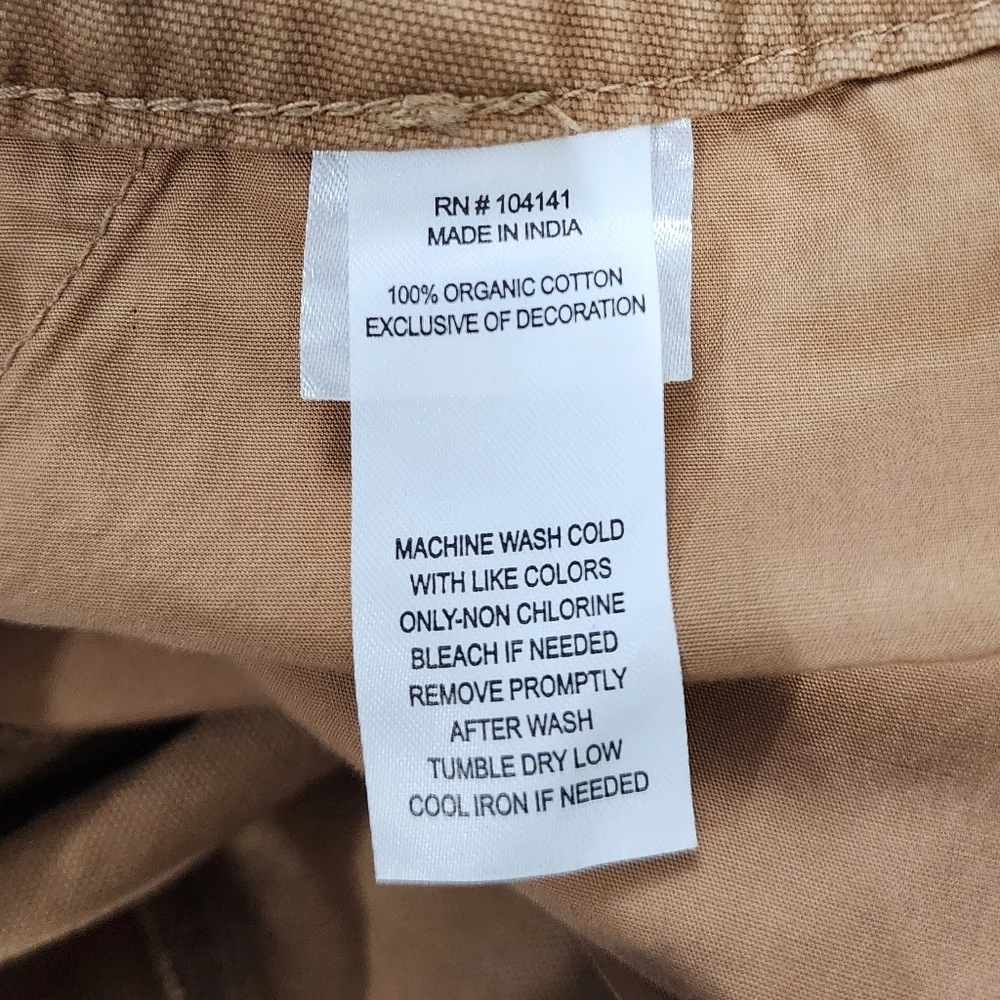 Alpine Design Utility Pant Brown Khaki Mens 40x30 NWT